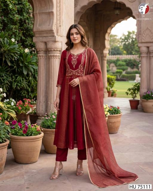 Anju fabrics HU 75111 kurtis at wholesale price online